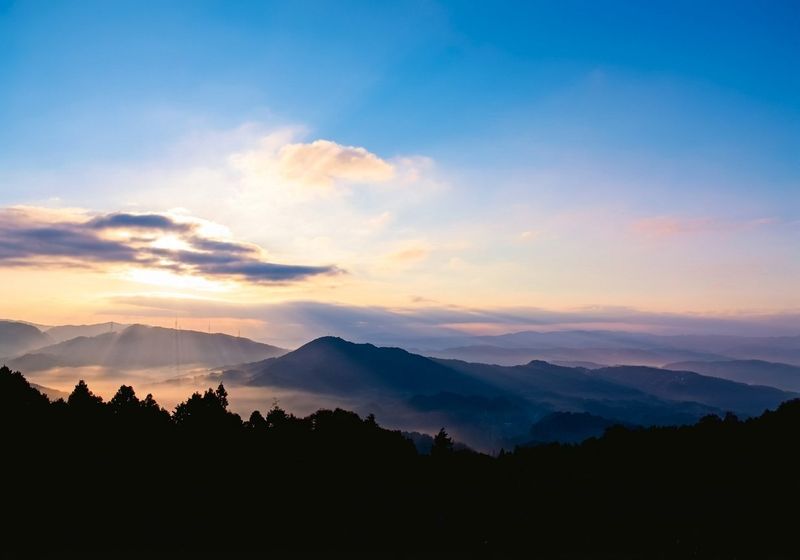 Dawn from Koshigoe Pass