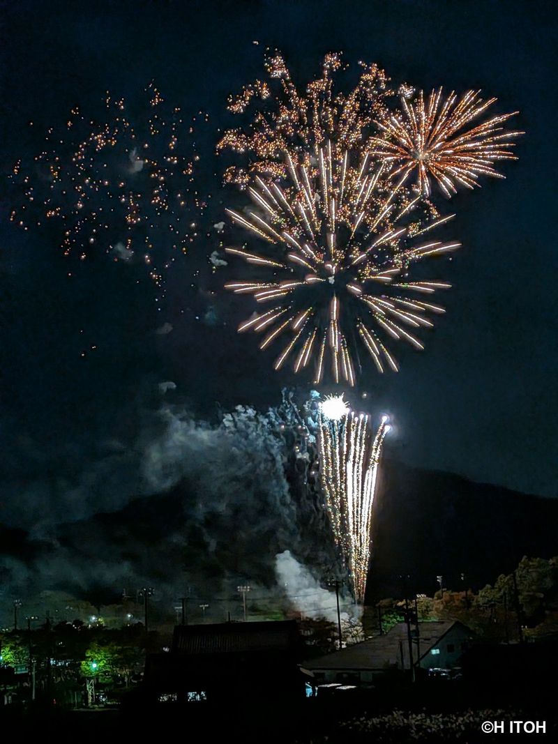 Fireworks at the Chagen Festival